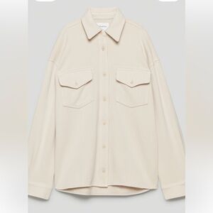 Wilfred Free Terry Fleece Shirt Jacket